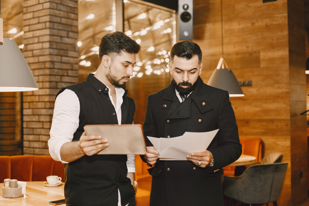 Hospitality & Business Consulting team redesigning restaurant strategy in UAE